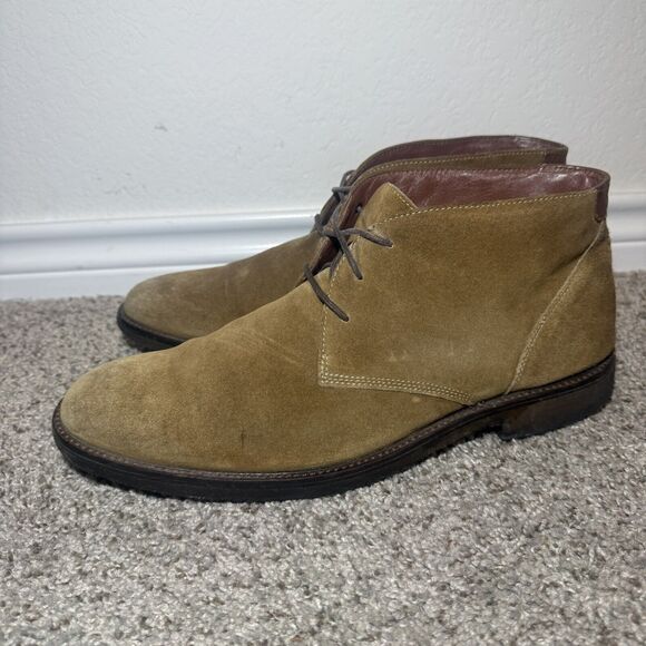 Johnston & Murphy Copeland 13 M Chukka Boots 25-1872 Ankle Brown Mens - Picture 1 of 9